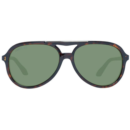 Longines Braune Herren-Sonnenbrille