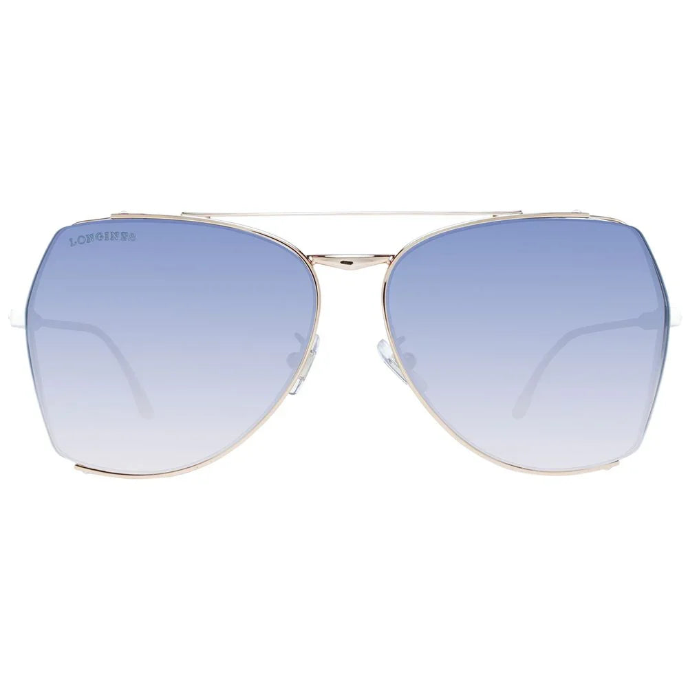 Lunettes de soleil dorées pour femmes
