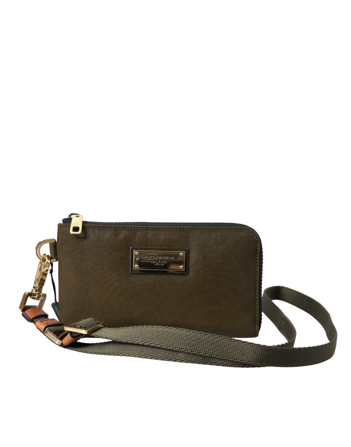 Ensemble de 2 sacs multifonctions Dolce &amp; Gabbana en nylon vert foncé avec logo