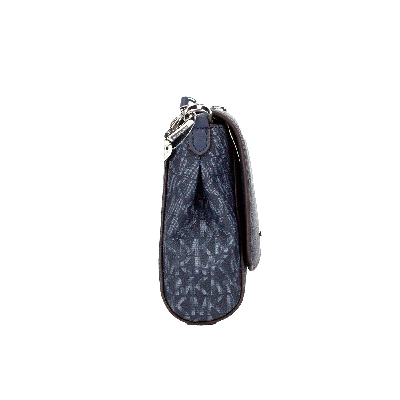 Michael Kors Jet Set – Umwandelbare Umhängetasche aus PVC in Marineblau, mittelgroß
