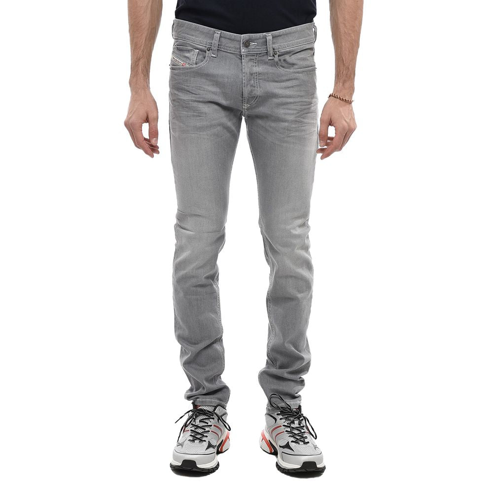 Diesel Graue Jeans und Hose aus Baumwolle