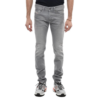 Diesel Graue Jeans und Hose aus Baumwolle