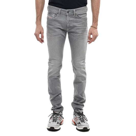 Diesel Graue Jeans und Hose aus Baumwolle