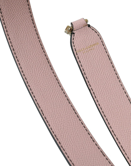 Bandoulière accessoire pour sac à main en cuir rose Dolce &amp; Gabbana