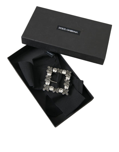 Pince à cheveux Dolce &amp; Gabbana ornée de cristaux Swarovski noirs