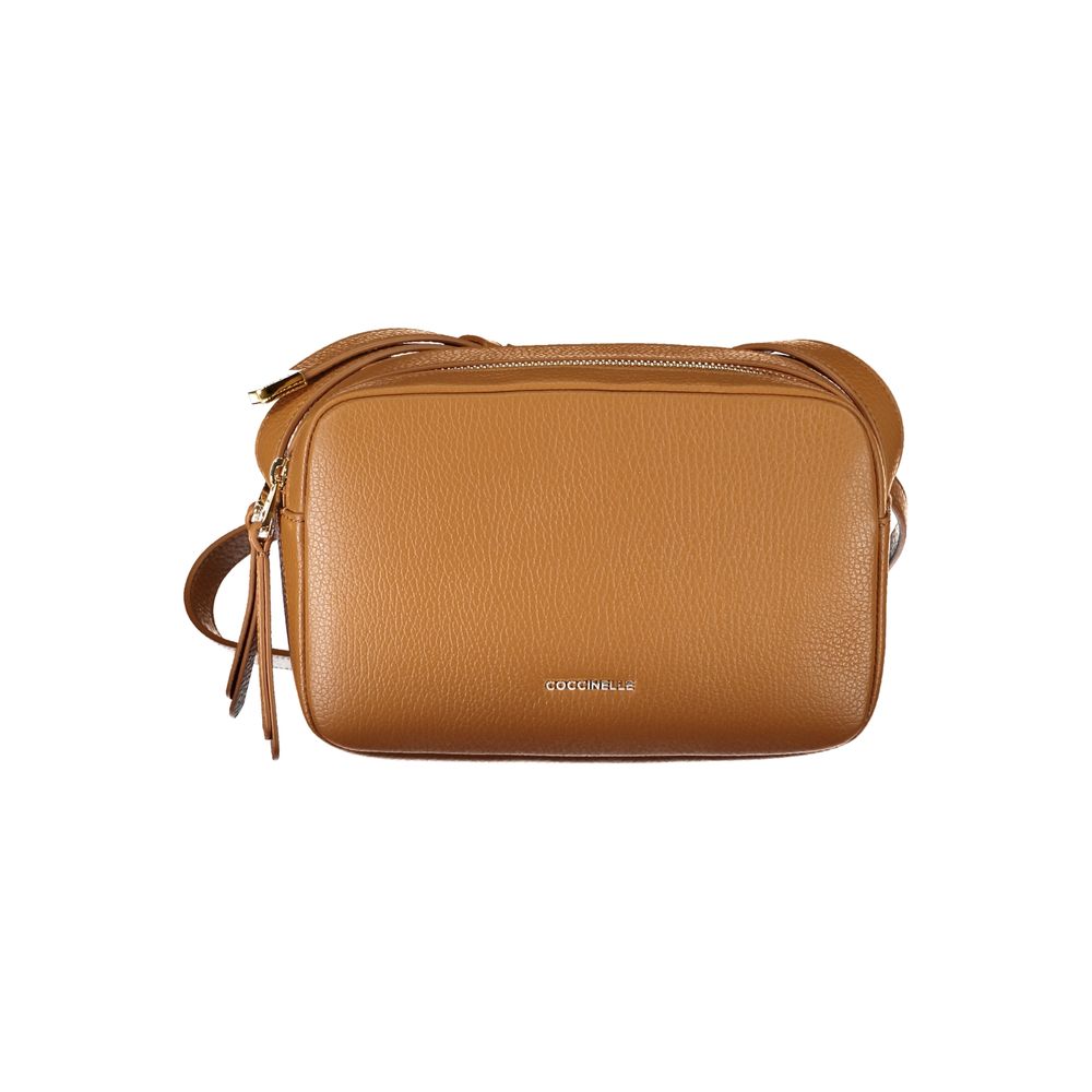 Sac à main en cuir marron