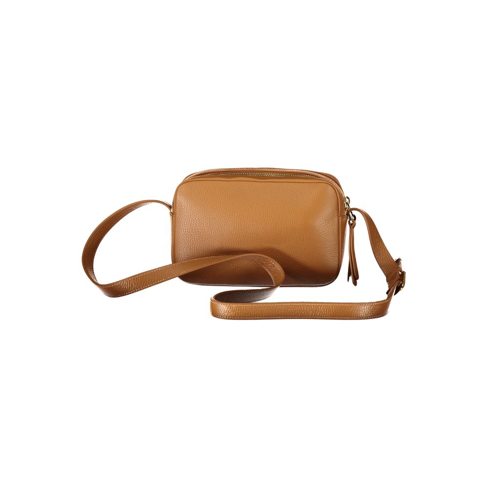 Sac à main en cuir marron