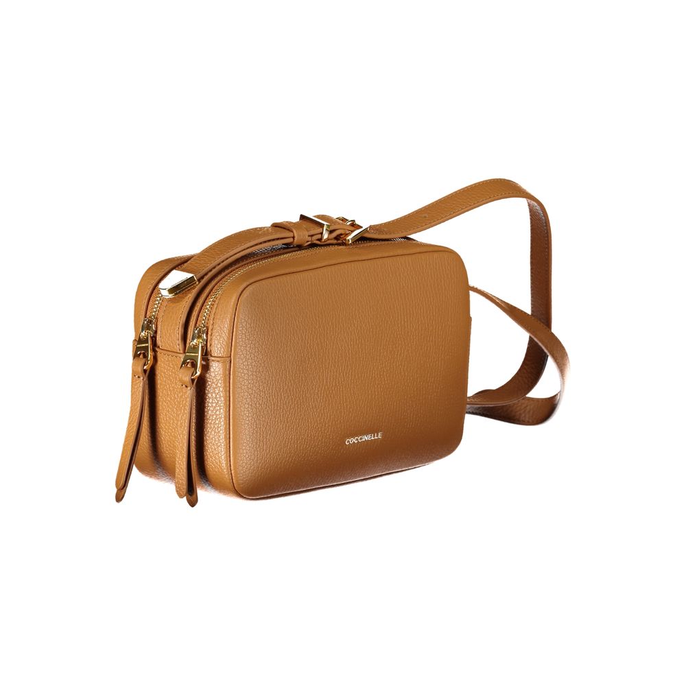 Sac à main en cuir marron