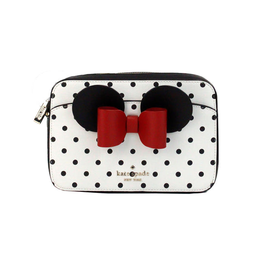 Sac bandoulière Kate Spade Disney Minnie Mouse en PVC imprimé à pois