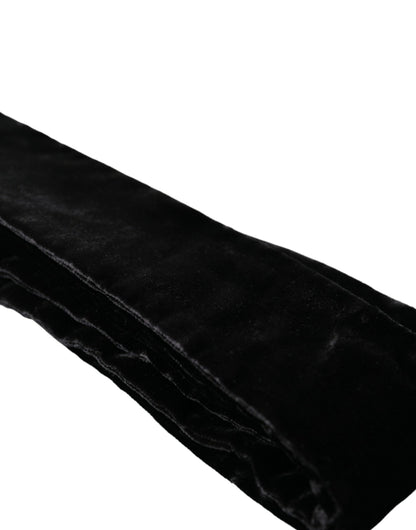 Ceinture large en viscose noire Dolce &amp; Gabbana pour femme