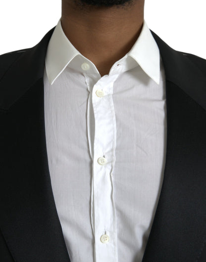 Blazer simple boutonnage noir Dolce &amp; Gabbana SICILIA