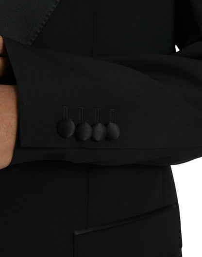 Blazer simple boutonnage noir Dolce &amp; Gabbana SICILIA