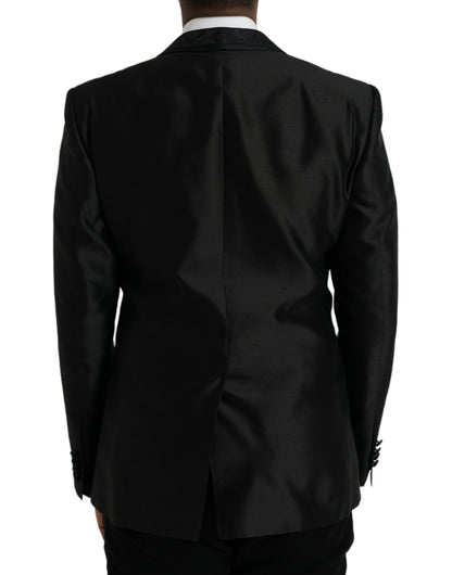 Blazer simple boutonnage noir MARTINI de Dolce &amp; Gabbana