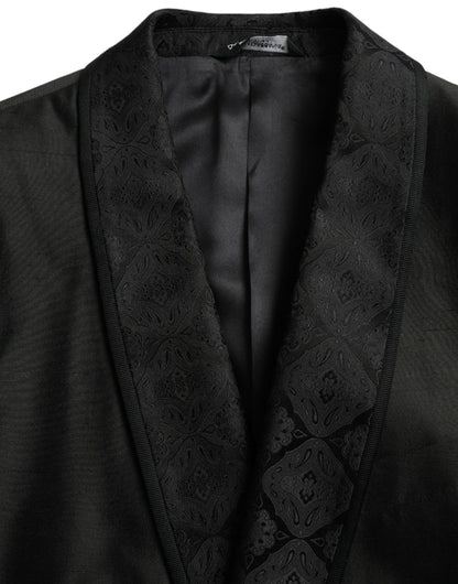 Blazer simple boutonnage noir MARTINI de Dolce &amp; Gabbana