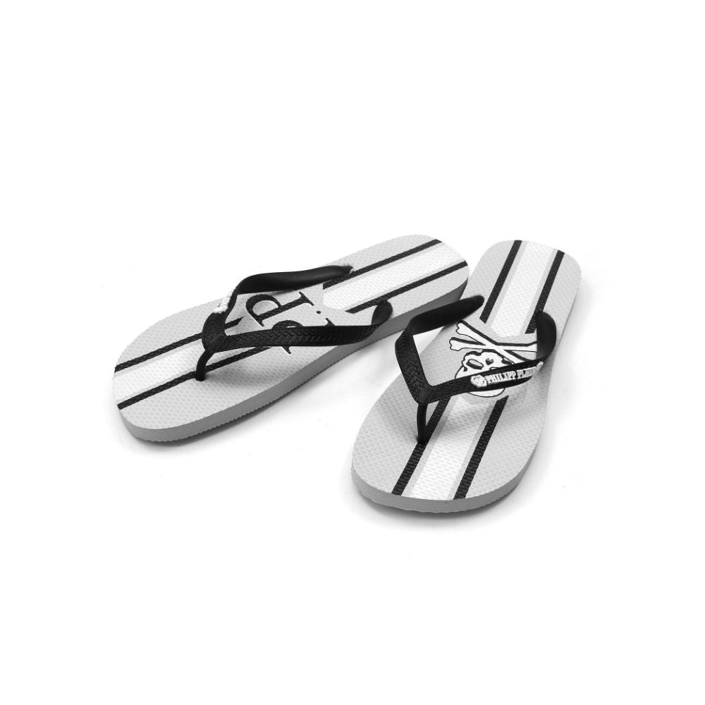 Philipp Plein Graue Polyester-Damensandale