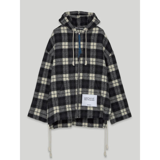 Palm Angels Schwarze Kaschmir-Pulloverjacke für Herren