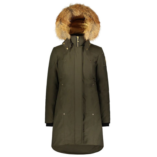 Parka en coton pour femme, style armée