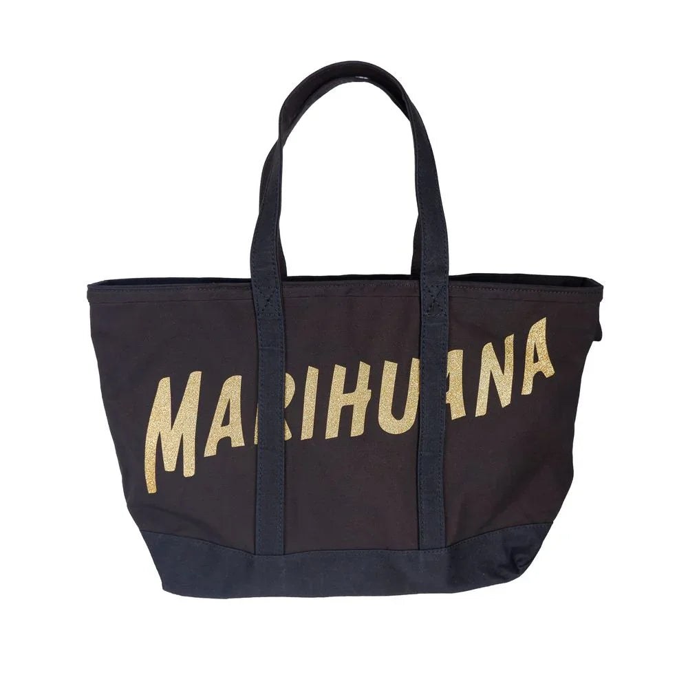Sac à bandoulière chic en coton noir