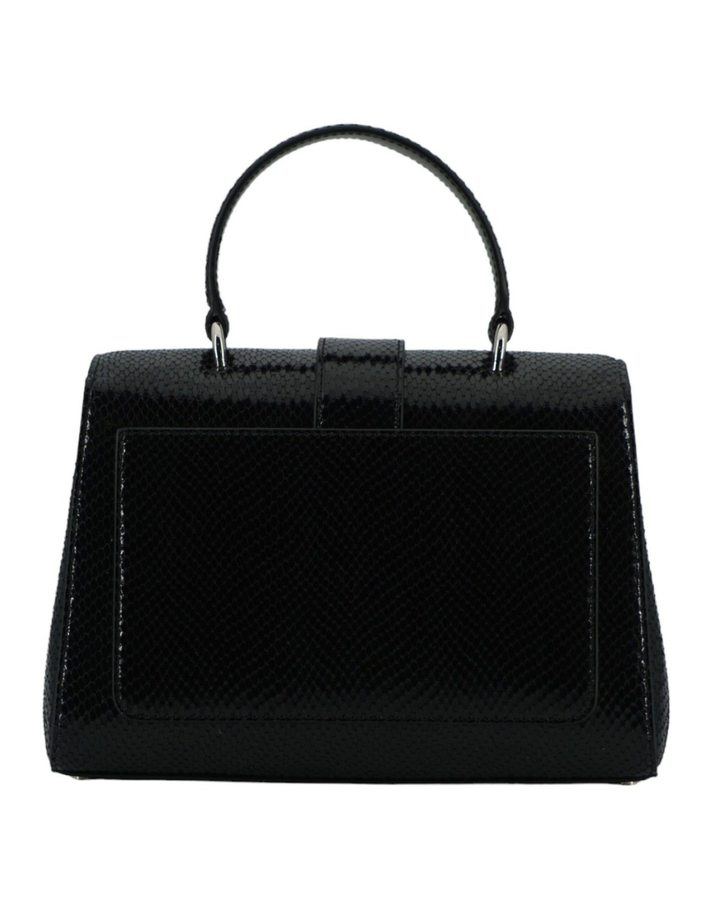 Jimmy Choo – Schwarze Umhängetasche aus Leder mit Tragegriff