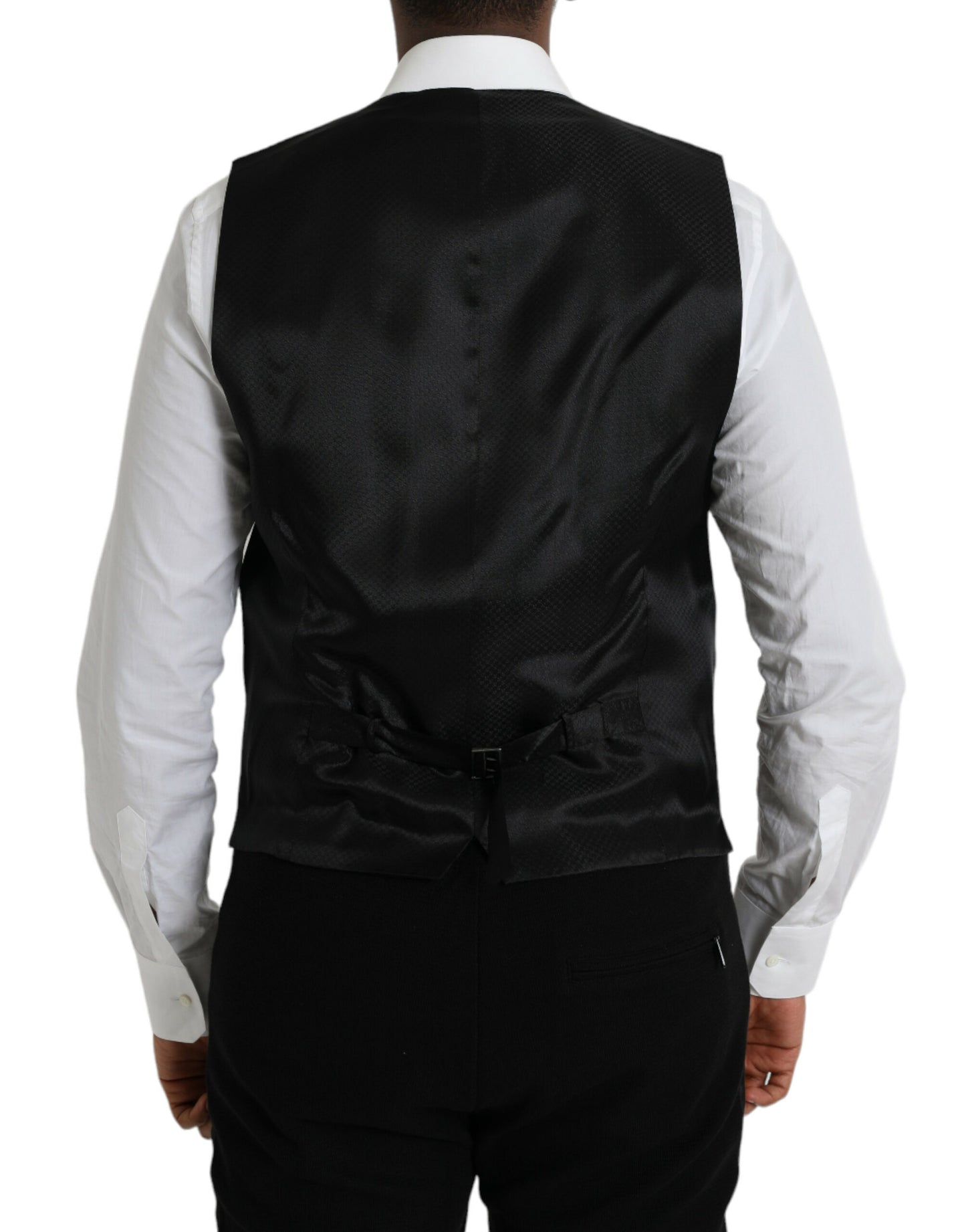 Dolce &amp; Gabbana - Robe gilet en laine marron - Gilet habillé