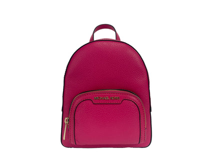 Michael Kors – Jaycee Mini XS – Rucksacktasche aus gekrispeltem Leder mit Reißverschluss