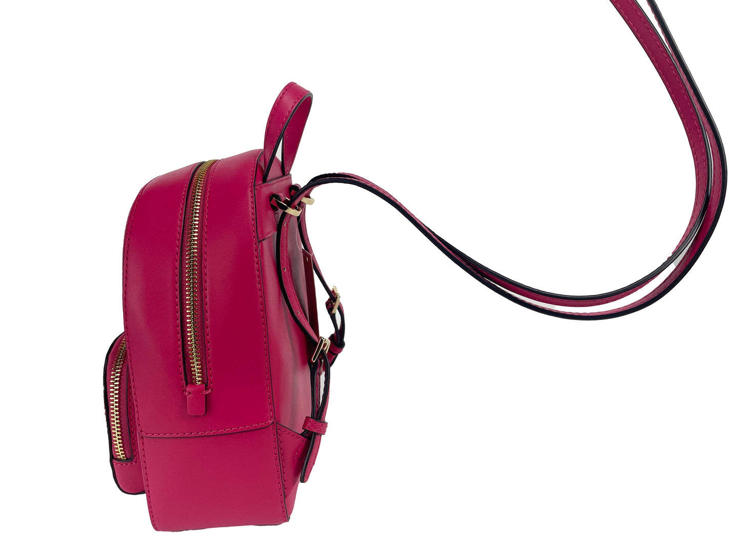 Michael Kors – Jaycee Mini XS – Rucksacktasche aus gekrispeltem Leder mit Reißverschluss