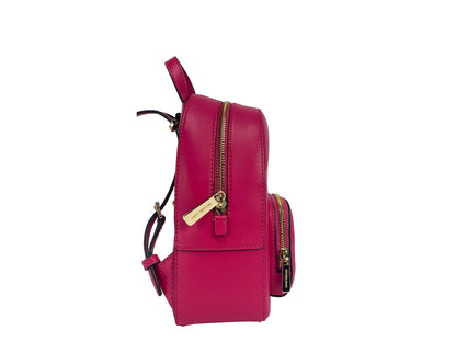 Michael Kors – Jaycee Mini XS – Rucksacktasche aus gekrispeltem Leder mit Reißverschluss