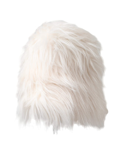 Bob Dolce &amp; Gabbana en fourrure acrylique blanche pour femme