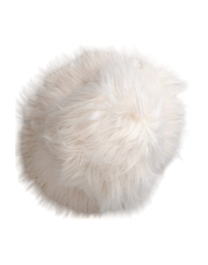Bob Dolce &amp; Gabbana en fourrure acrylique blanche pour femme