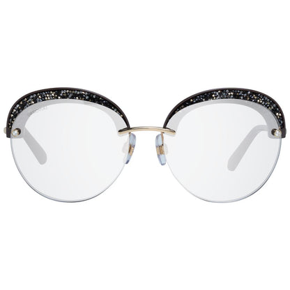 Lunettes de soleil Swarovski dorées pour femmes