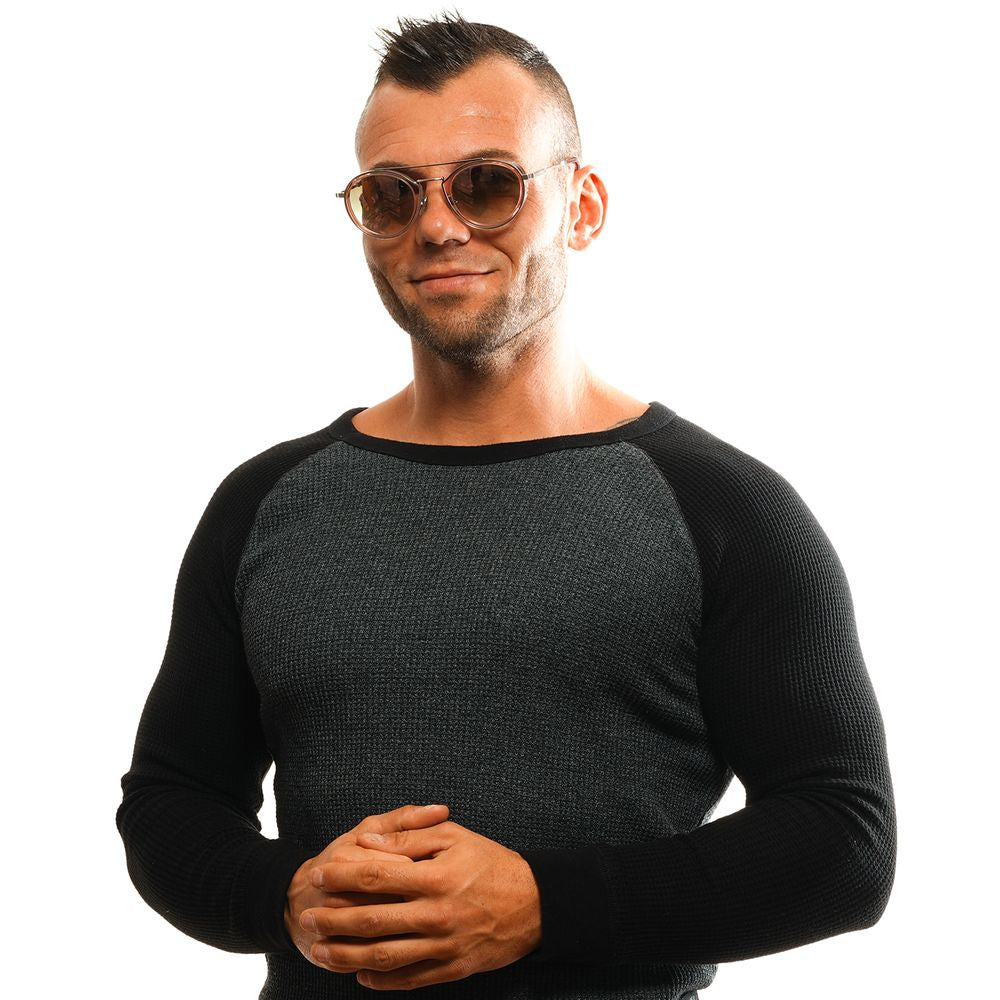 Lunettes de soleil roses pour homme