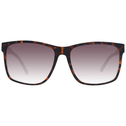 Lunettes de soleil Guess marron pour homme