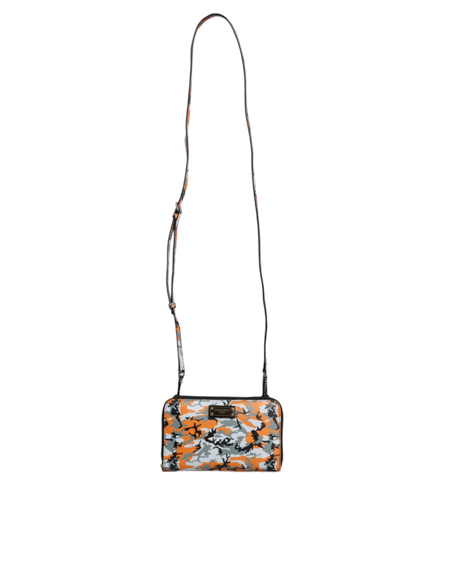 Sac bandoulière en cuir camouflage multicolore Dolce &amp; Gabbana