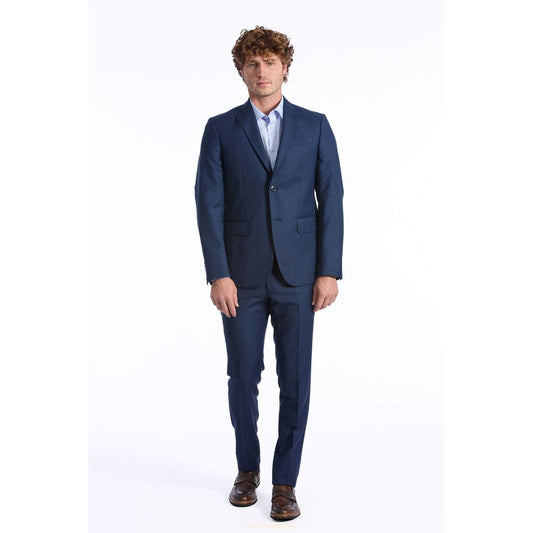 Blazer homme en laine bleue tendance Baldinini