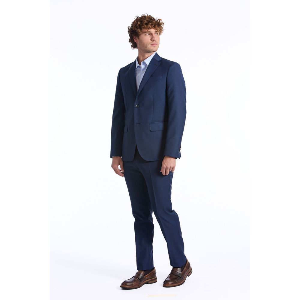 Blazer homme en laine bleue tendance Baldinini