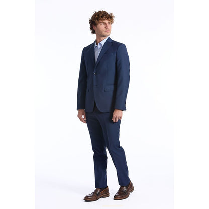 Blazer homme en laine bleue tendance Baldinini