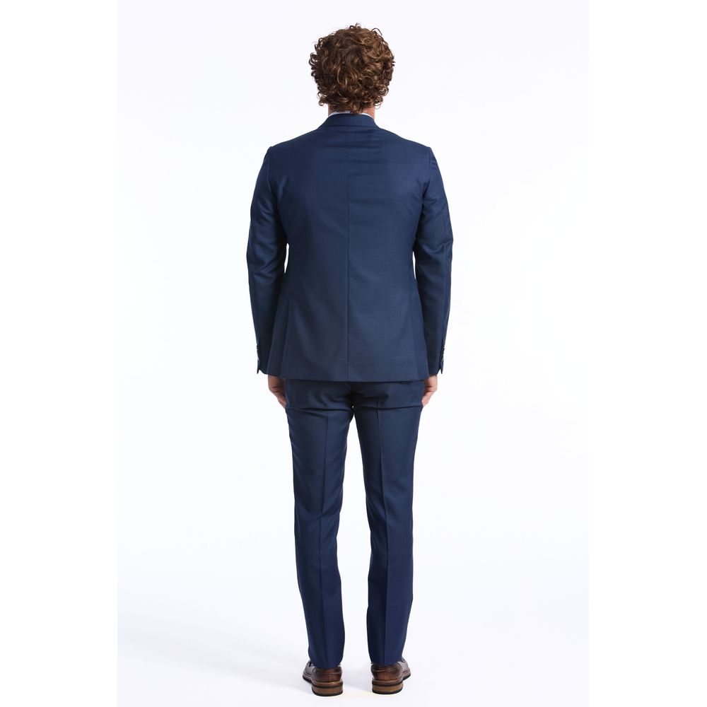 Blazer homme en laine bleue tendance Baldinini