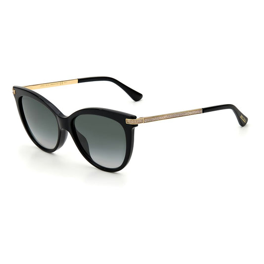 Jimmy Choo – Schwarze Acetat-Sonnenbrille