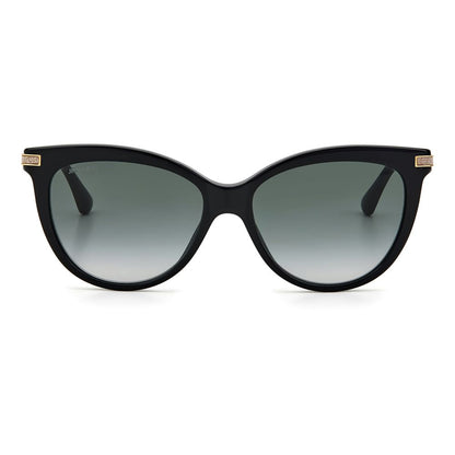 Jimmy Choo – Schwarze Acetat-Sonnenbrille