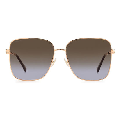 Jimmy Choo Sonnenbrille aus goldenem Metall