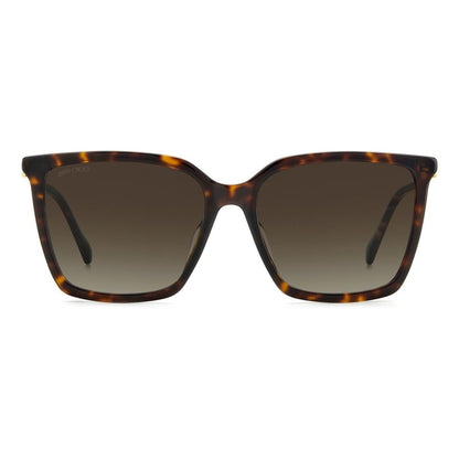 Jimmy Choo Sonnenbrille aus goldenem Metall