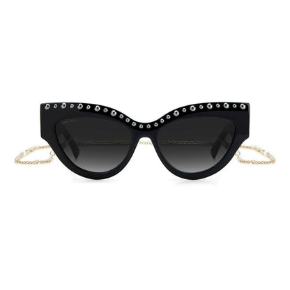 Jimmy Choo Schwarze Acetat-Sonnenbrille
