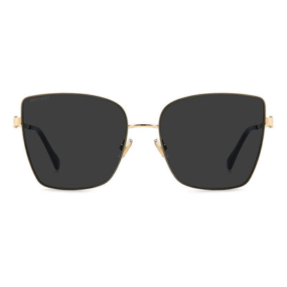 Jimmy Choo Sonnenbrille aus goldenem Metall