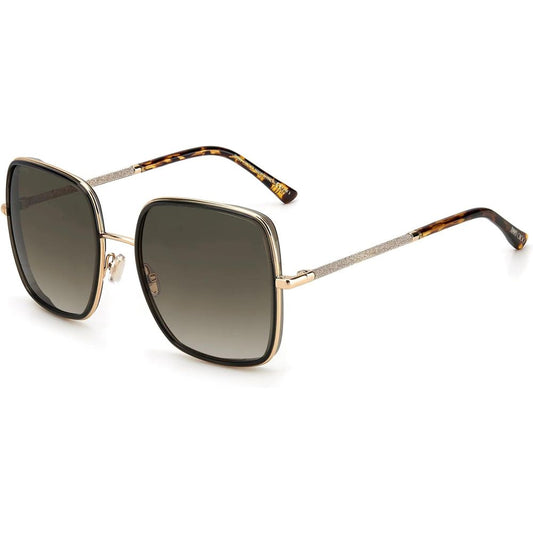 Jimmy Choo Sonnenbrille aus goldenem Metall