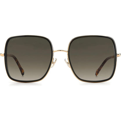 Jimmy Choo Sonnenbrille aus goldenem Metall