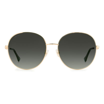 Jimmy Choo – Grüne Sonnenbrille aus Edelstahl