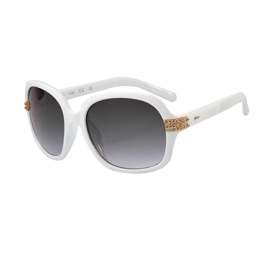 Guess – Weiße Sonnenbrille aus Harz