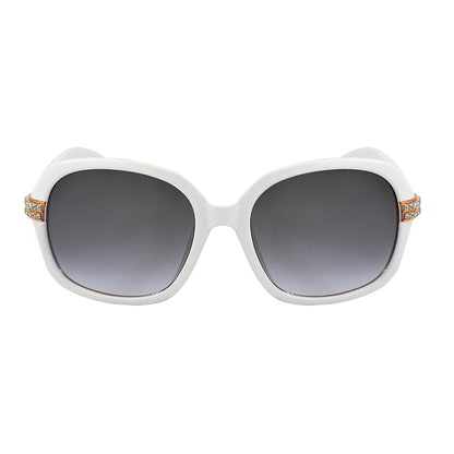 Guess – Weiße Sonnenbrille aus Harz
