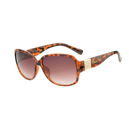 Guess – Braune Sonnenbrille aus Kunstharz