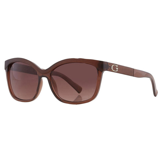 Guess – Braune Sonnenbrille aus Kunstharz